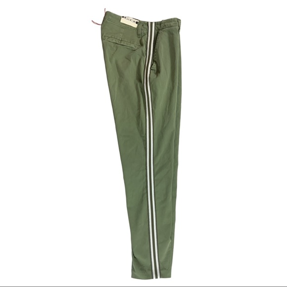 L'AGENCE Jem High-Rise Trousers w/ Side Stripes cropped over the ankle Size 25 - Picture 4 of 13
